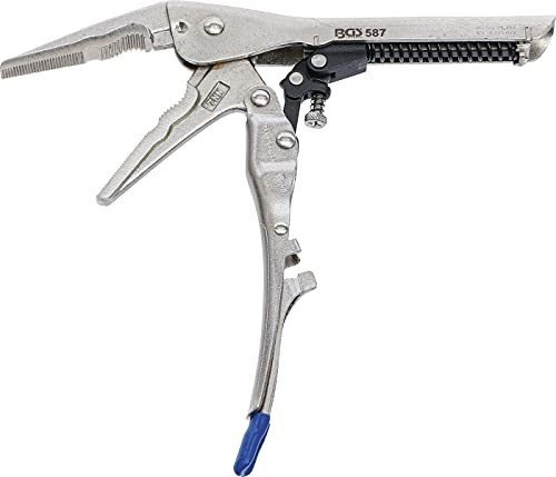 Bgs Technic Bgs 587 Automatic Long Nose Grip Pliers 190 Mm