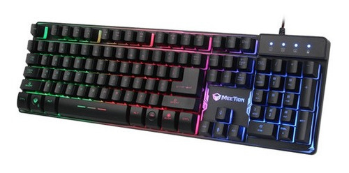 Teclado Gamer Retroiluminado Usb Meetion K9300 Semi Mecanico