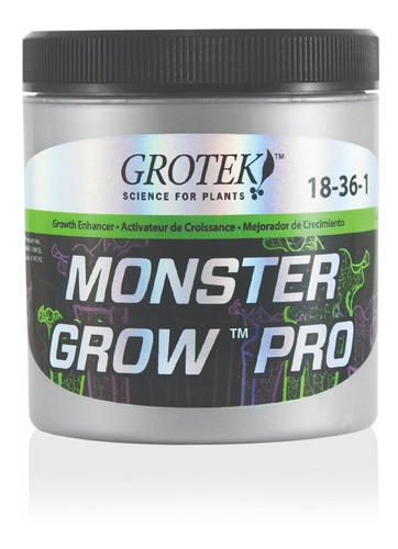 Grotek Monster Grow Pro 130gr Optimiza Crecimiento Valhalla 