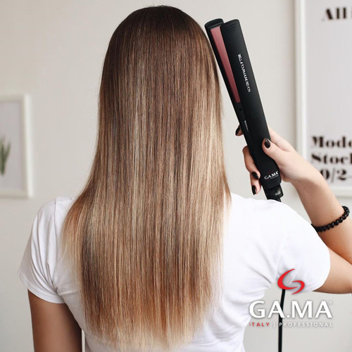 Planchita De Pelo Ultra Slim Gama Bella Tourmaline Red Ion