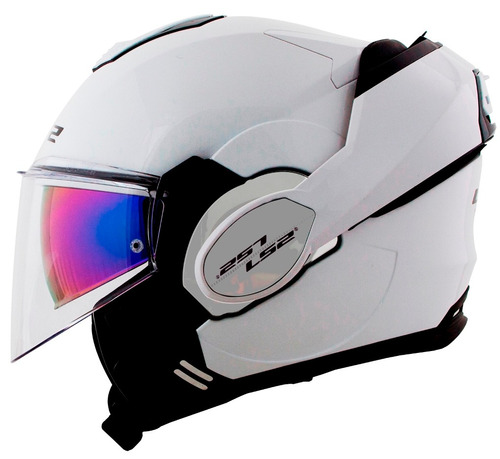 Capacete Ls2 Valiant Ff399 Monocolor Branco