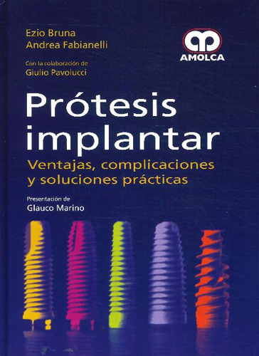 Libro Prótesis Implantar De Ezio Bruna, Andrea Fabianelli, G