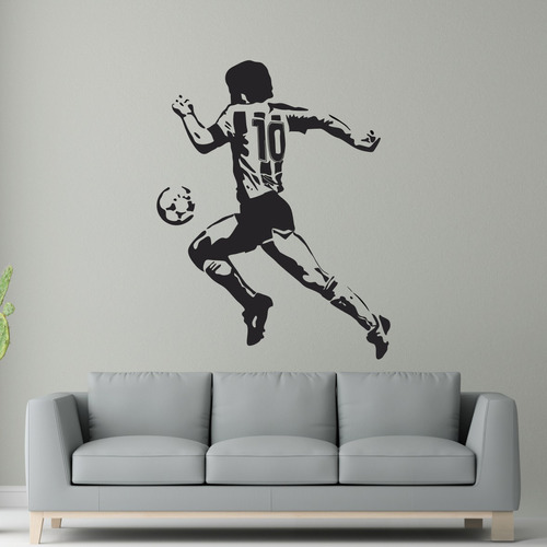 Vinilo Decorativo Futbol Diego Argentina Modelo 2 80x60cm