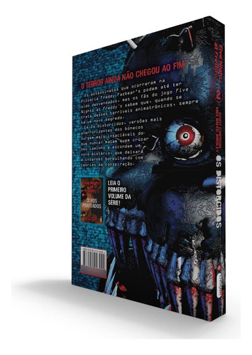 Five Nights At Freddy's - Olhos Prateados + Os Distorcidos + A Última Porta - 3 Livros Físicos