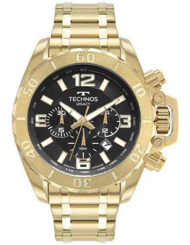 Relógio Masculino Technos Classic Legacy Dourado Js25cq/1p