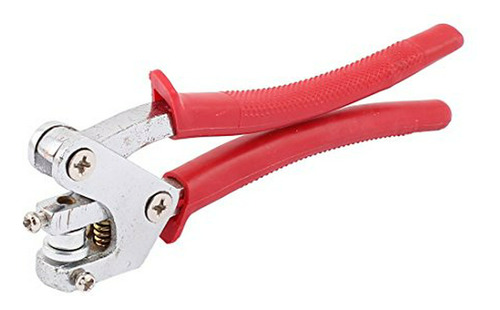 Aexit Red Plastic Pliers Coated Handle Lead Aluminum Seal Se