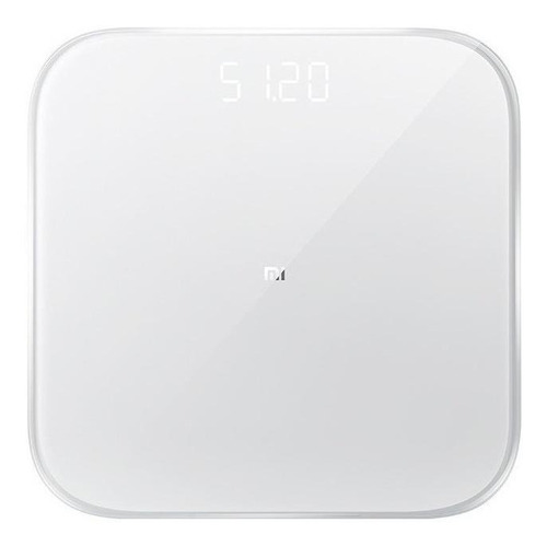 Balança corporal digital Xiaomi Mi Smart Scale branca, até 150 kg