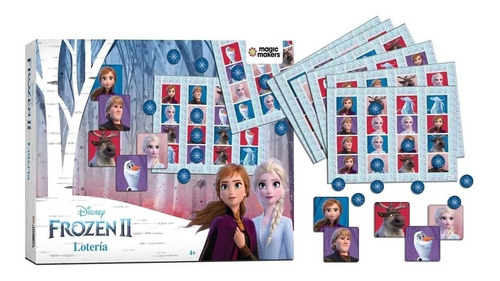 Frozen 2 Juego De Loteria Licencia Disney Original 