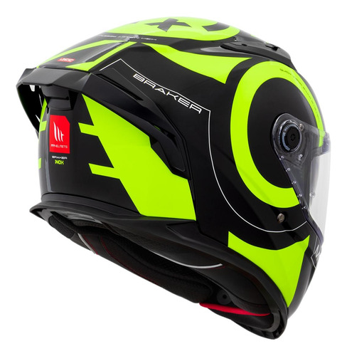 Capacete Mt Helmets Braker Inox A3 - Gloss