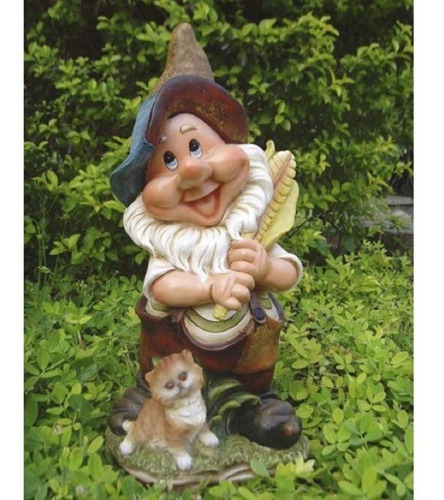 Imagen 1 de 1 de Enano Con Gatito