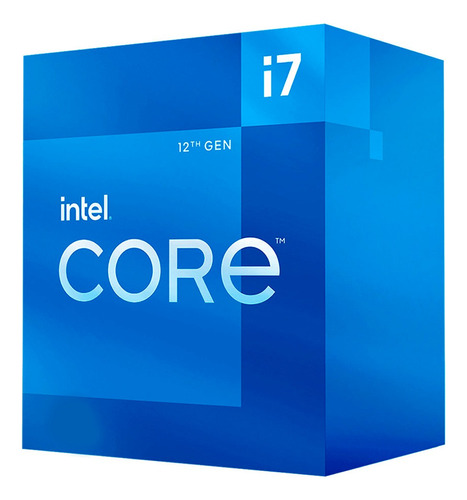 Procesador Intel Core I7 12700 Socket 1700  Nuevo Sellado