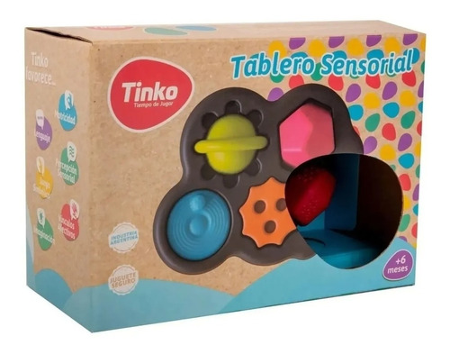 Tablero Sensorial Juego Didactico Para Bebes - Tinko