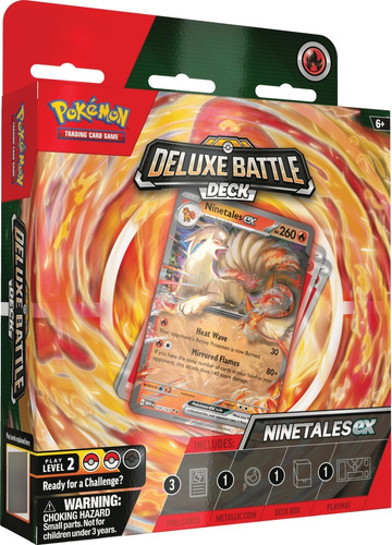 Pokemon Tcg Ninetales Ex Deluxe Battle Deck Español