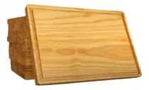Comprar Tablas Para Asado De 20x30 Lisas, Con Surco Para Jugos (x6) Color Marrón Tablas De Asado