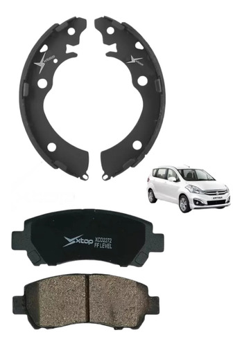 Balatas Delanteras Traseras Suzuki Ertiga 2019 2020 1.5l