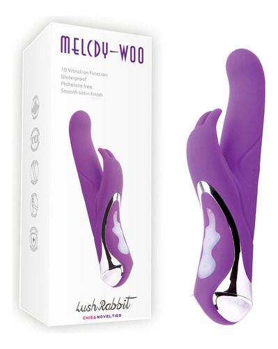 Vibrador Rabbits Melody Woo, Consolador Dildos Sexshop