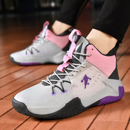 Zapatillas De Baloncesto Prácticas Antideslizantes De Alta C