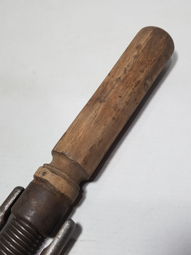 Imagen 6 de 8 de Antigua Llave Inglesa Doble Año 1900 Funciona Bien Mag 59205
