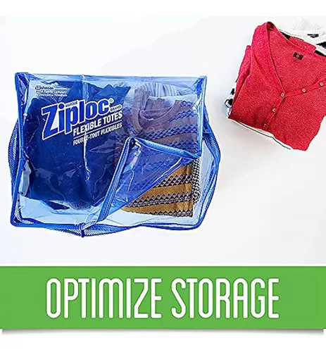 Ziploc Flexible Totes, XL -2 pk