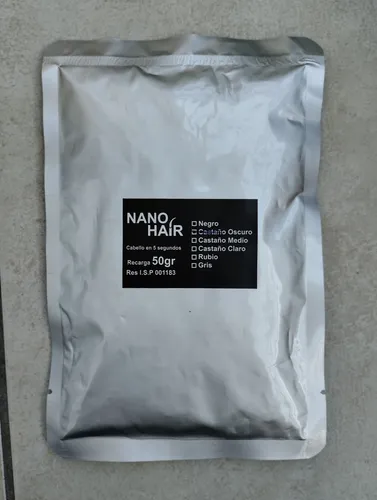 Nano Hair Recarga 50gr Fibra Capilar