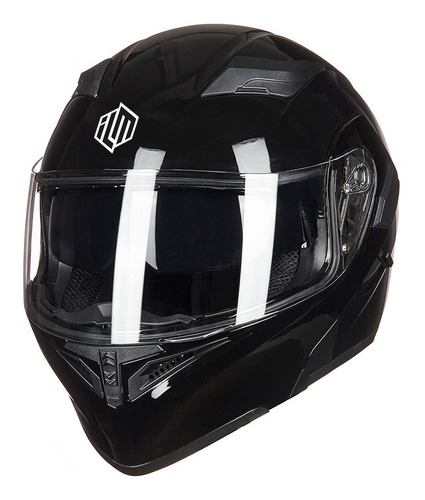 Casco Motocicleta Certificado Con Visera Doble Ilm