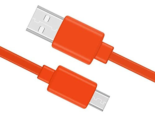 Cable De Cargador Micro Usb Compatible Con Flip 4, Flip 3, F