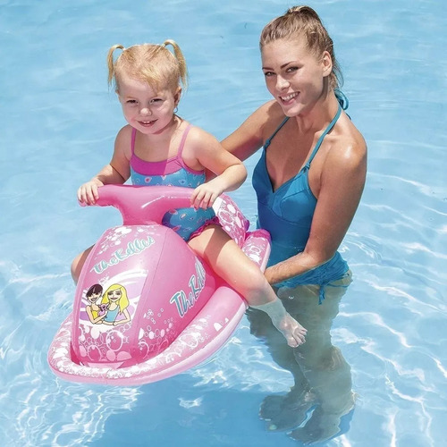 Moto Agua Inflable Rosa Bestway Speedway 41001