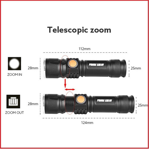 Linterna Bicicleta Recargable Usb Incluye Soporte 3000 Lumen