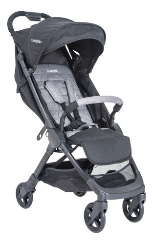 Carrinho Pikme - Kiddo (cinza) Cinza Preto