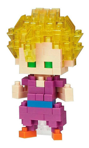 Nanoblock Dragon Ball Z Gohan Super Saiyan 120 Pcs Hdr