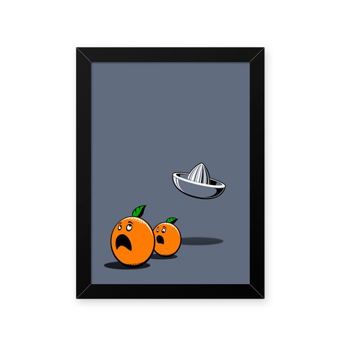 Quadro Tangerinas 23x33cm