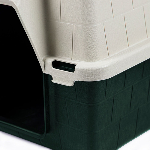 Casa Perro Impermeable Plastica Resistente 74x65x51 Cm
