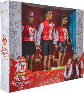 Muñeca Barbie Signature Los Polinesios Aniversario 10 Ed Esp