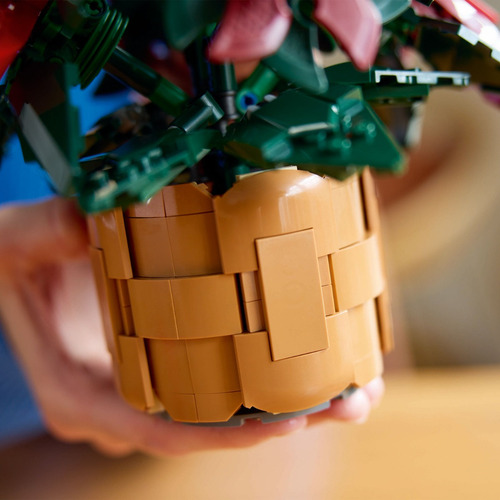 Lego® Icons Nochebuena Set De Construcción Floral 10370