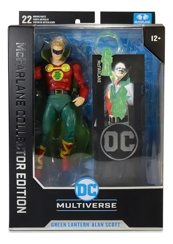 Green Lantern Alan Scott Dc Mcfarlane Collector Edition