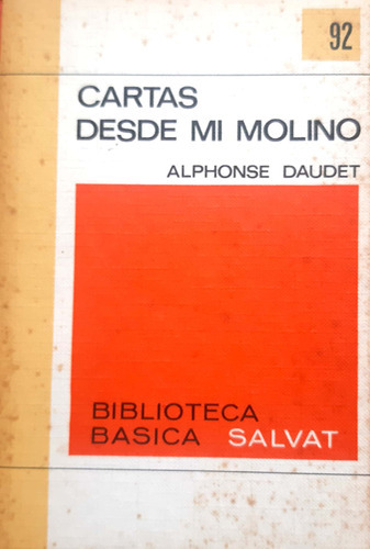 Cartas Desde Mi Molino Alphonse Daudet Salvat Usado 