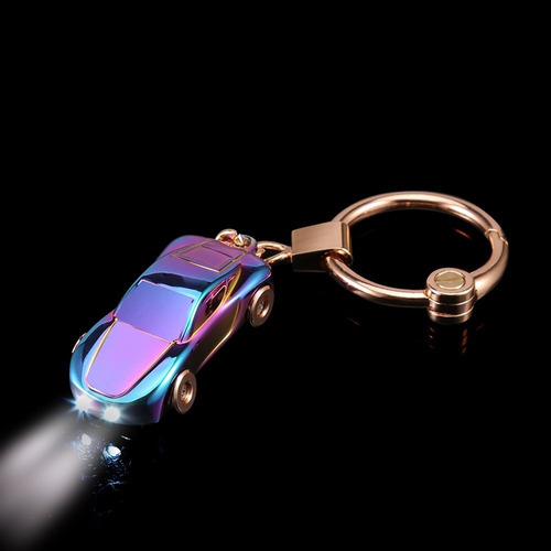 Llavero Linterna Creativo Para Coche Con 2 Modos De Luz
