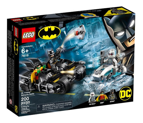 Lego® Dc Sh - Batalla En La Batimoto Contra Mr. Freeze 76118