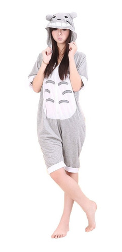 Kigurumi Totoro Pijama Enterito De Verano Kawaii