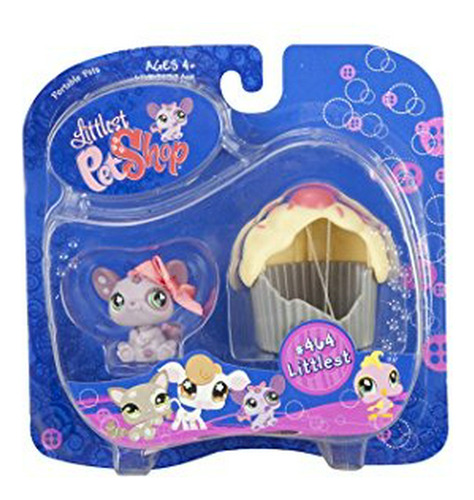 Littlest Pet Shop: Pares Y Portables Ratón Con Cupcake