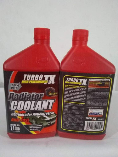 Refrigerante Rojo Turbo Tx. Litro