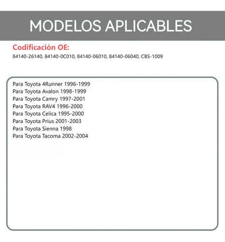 Palanca Direccionales Para Toyota 4runner Avalon Camry Rav4