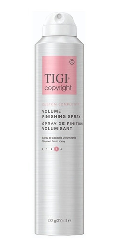  Spray Tigi Copyright Volume Finishing Finalizador X 240ml