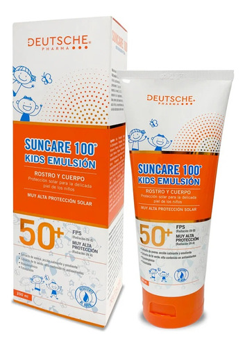 Deutsche Pharma Suncare Kids Emulsion Fotoprotector Fps 50