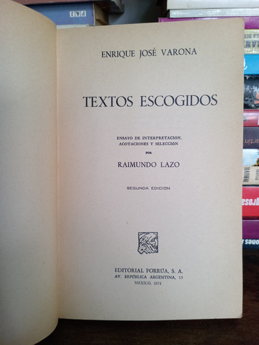 Textos Escogidos