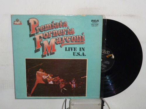 Premiata Forneria Marconi Pmf Live In Usa Vinilo  Ar Jcd055