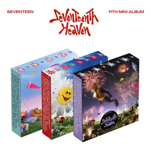 Seventeen Seventeenth Heaven Set (las 3 Versiones) Cd Album