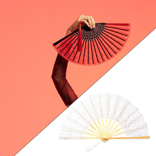 3 Plegable Chino, Accesorios De Baile Portátiles,