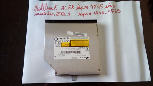 Imagem 5 de 6 de Gravador De Cd/dvd Para Notebook Acer Aspire 4745-4785