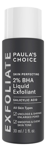 Paula's Choice Skin Perfecting 2% BHA Liquid Exfoliant 30 ml Paula's Choice para piel normal de 30mL/30g